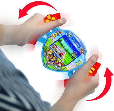 Lexibook paw patrol cyber arcade motion® console met gesture bediening, kleuren lcd-scherm 2.8'' en 50 spelletjes waarvan 10 uit het paw patrol universum