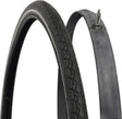 Dresco buiten- en binnenband - set met 1 binnen buitenband - bandenmaat 28x1 5 8 x 1 3 8 - etrto maat 37-622 - veilige reflectie - dunlop ventiel - hoogte ventiel 45mm - lage rolweerstand - hoge lekbestendigheid