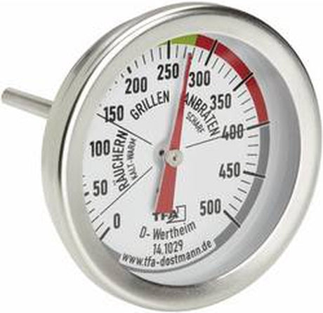 Tfa dostmann bbq grill smoker barbecuethermometer rvs