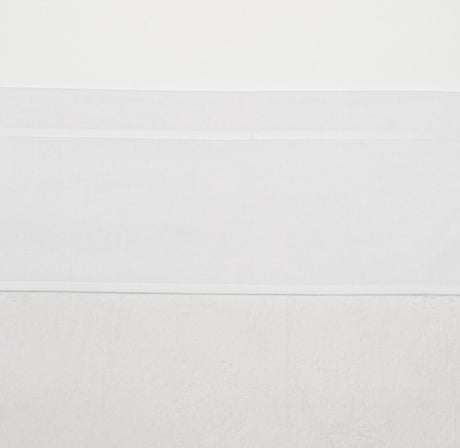 Meyco baby bies ledikant laken - white - 100x150cm - 0.3 tog