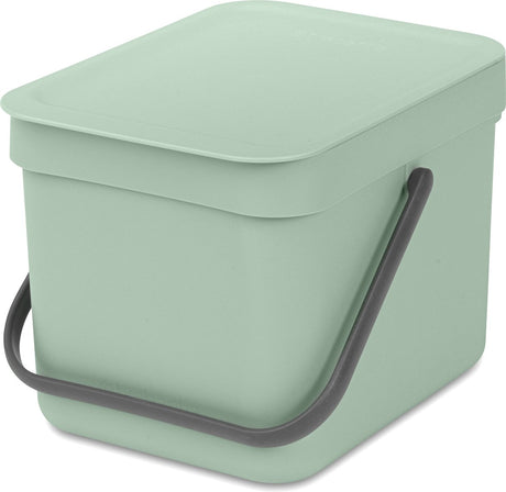 Brabantia sort go prullenbak - 6 liter - jade green