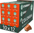 Starbucks by nespresso capsules colombia - 10 koffiecups x 12 doosjes