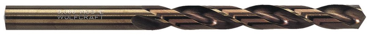 Wolfcraft - metaalboor hss-co geslepen, ø 10 mm - 7464010