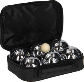 Get go jeu de boules set v - 6 ballen - chroom