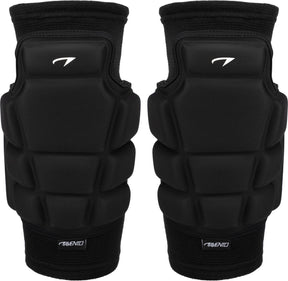 Avento knie beschermers - indoor sport knie beschermers - zwart - maat l