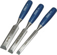 Stanley handgereedschap houtbeitelset 3-delig (12, 18, 25 mm) - 0-16-128