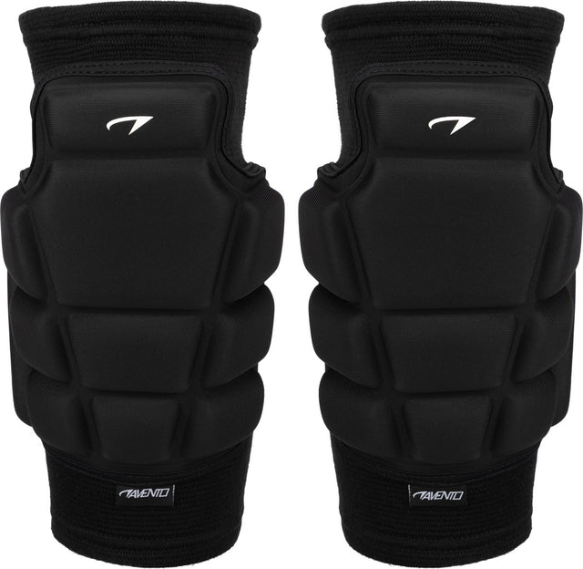 Avento kniebeschermers - indoor sport knie beschermers - zwart - maat m