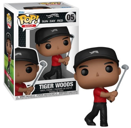 Funko pop golf: sun day red - tiger woods - pop #05