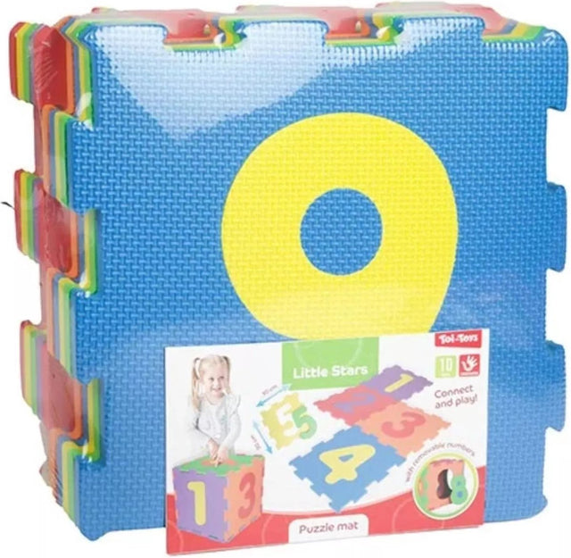 Toi-toys foam speelmat met cijfers, 10st.