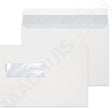 Raadhuis dienstenvelop - 156x220mm - ea5 - venster links - met plakstrip - wit - 500 stuks - rd-202540
