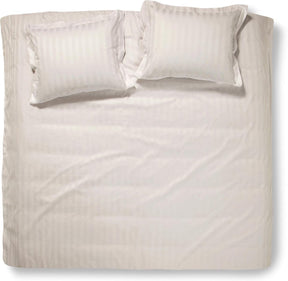 Damai linea dekbedovertrek - tweepersoons - 200x200 220 cm - ivory