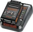 Black+decker kit: 14.4v-18v 1a lader + 1 18v 1.5ah accu - bdc1a15-qw