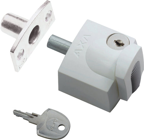 Axa raam veiligheidsoplegslot wit - 3012 - 3012-20-98 g