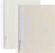 Kangaro ancor spiraalblok - ecologique - formaat a4 - met ruit 5mm - 2 stuks