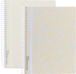 Kangaro ancor spiraalblok - ecologique - formaat a4 - met ruit 5mm - 2 stuks