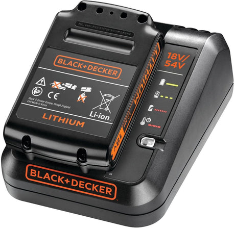 Black+decker startset: 18v 2.0ah accu + 2a lader - bdc2a20-qw