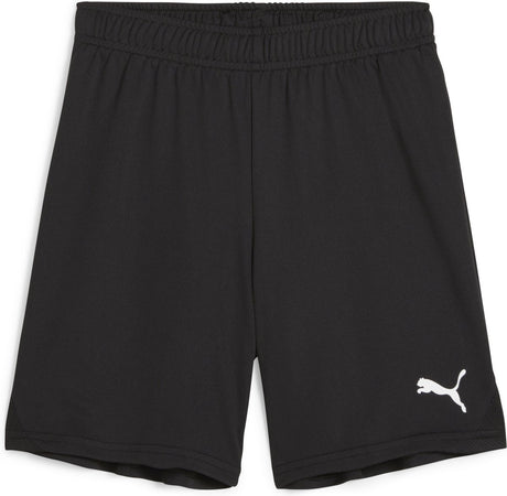 Puma teamgoal shorts jr unisex sportbroek - black- white 152