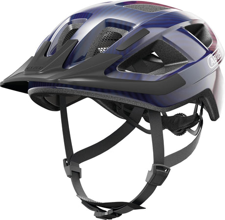 Abus helm aduro 3.0 led purple waves s 51-55cm