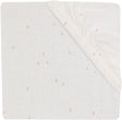 Jollein twinkling hoeslaken - 40 50 x 80 90 cm - jersey - wild rose