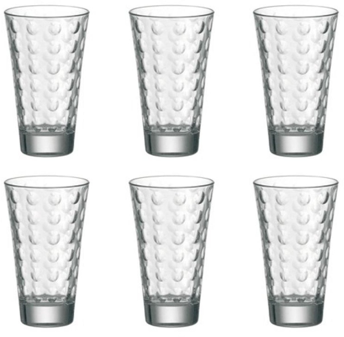 Leonardo optic ldglas transparant 300 ml - set 6