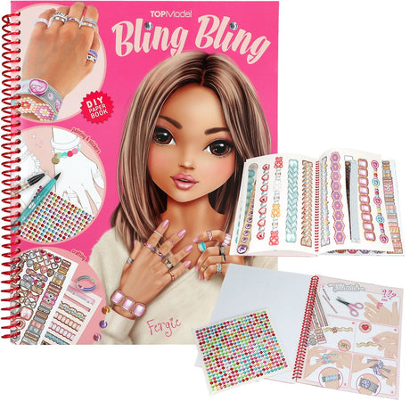 Depesche - topmodel create your bling bling - knutselboek