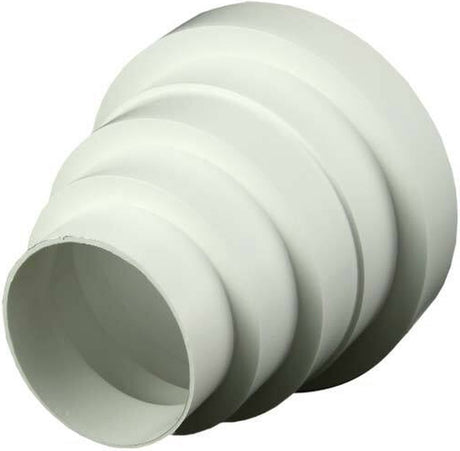 Europlast kunststof ventilatie verloop universeel voor diameter 80 t m 150 mm va80