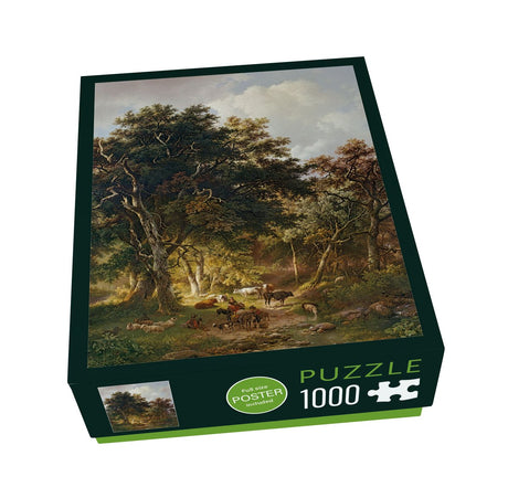 Bekking blitz puzzel 1.000 st groot bosgezicht