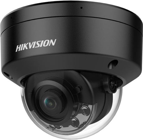 Hikvision pro series with colorvu ds-2cd2187g2h-lisu(2.8mm) ef black bewakingscamera dome ip-beveiligingscamera buiten 3840 x 2160 pixels plafond muur