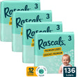 Rascals premium luiers maat 3 6-11 kg 136 stuks
