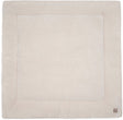 Jollein boxkleed baby - 100x100cm - cloudy rib - polyester - oatmeal