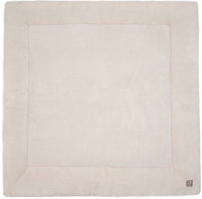 Jollein boxkleed baby - 100x100cm - cloudy rib - polyester - oatmeal