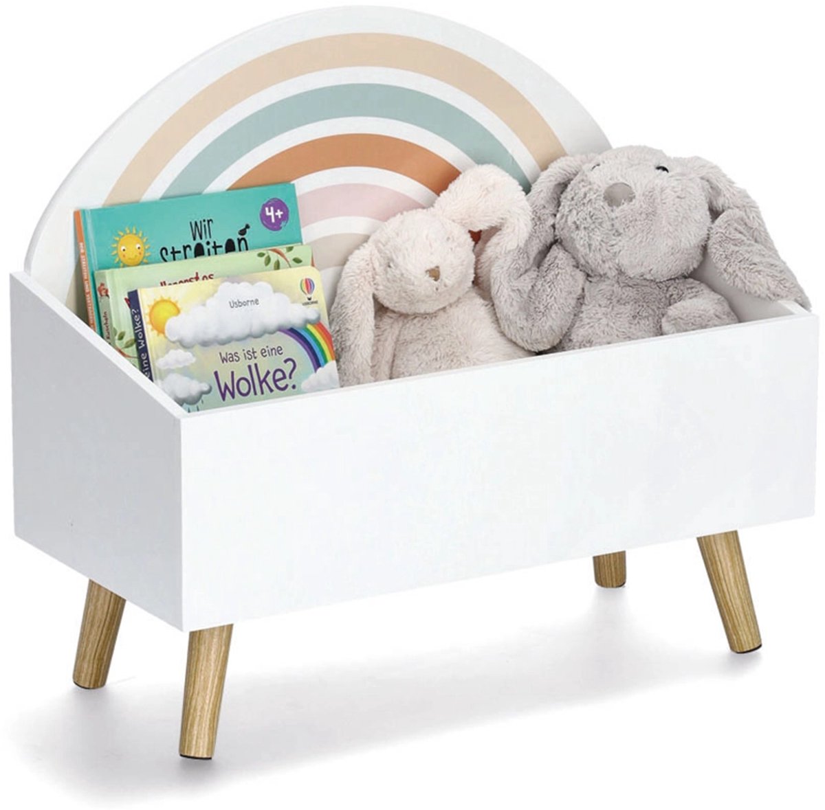 Zeller present zeller kinder opbergkist present - wit