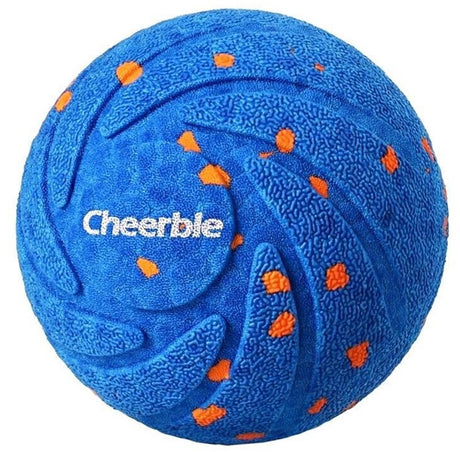 Cheerble wicked ball air ball huisdierenspeeltje (blauw) one size