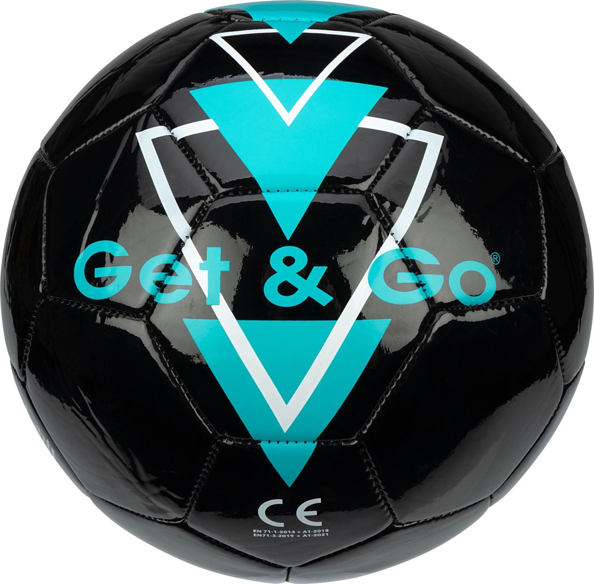 Get go voetbal - triangle speed - zwart - maat 5