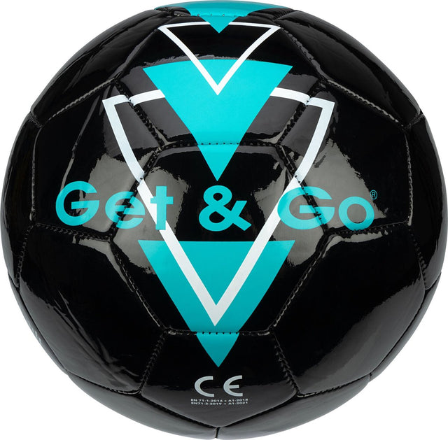 Get go voetbal - triangle speed - zwart - maat 5