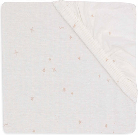 Jollein hoeslaken jersey 70 75x140 150cm twinkling wild rose