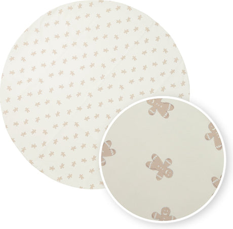 Meyco baby gingerbread kinderstoel knoeimat - ⌀110cm - soft sand