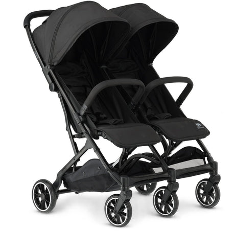 Deryan rolo x2 duo buggy - 2 persoons - compact lichtgewicht - zwart