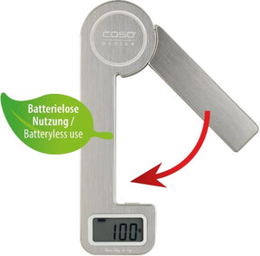 Caso kitchen ecostyle keukenweegschaal - werkt zonder batterijen