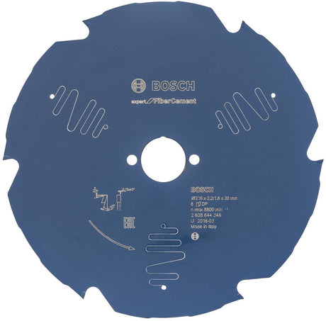 Bosch blad expert for fiber cement 216x30x2.2