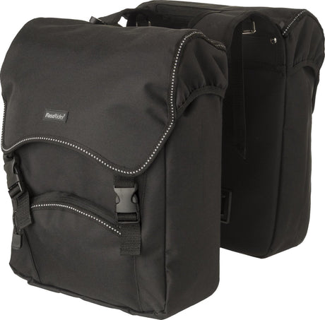 Fastrider unibag traffic dubbele fietstas basics zwart