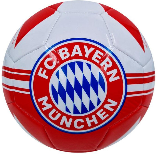 Merkloos sans marque overige merken voetbal fc bayern munchen maat 5 wit rood