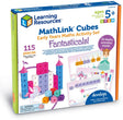 Learning resources mathlink® cubes rekenen activiteiten set - fantasticals prinsessen, feeën en unicorns - 5+