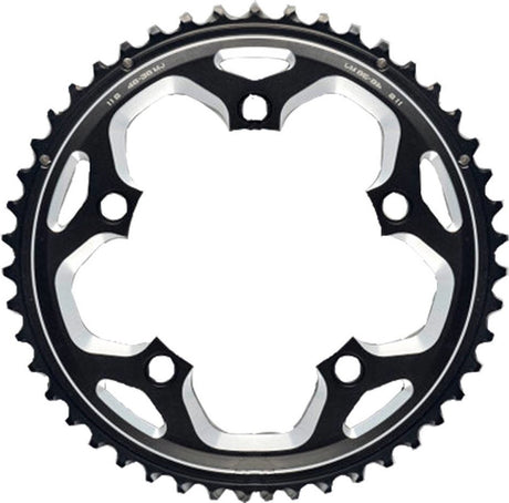 Shimano fc-rs500 kettingblad - 46t - voor racefiets - 110 mm - zwart