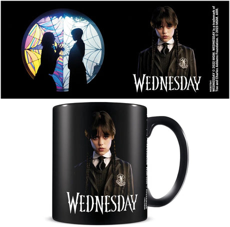 Wednesday friendship kop zwart - keramiek - fan merch, tv-series
