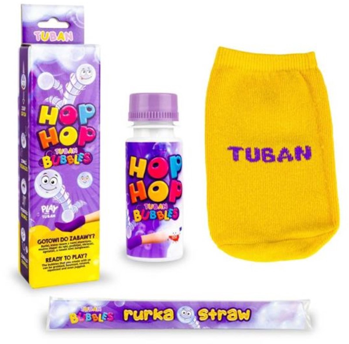 Tuban bellenblaas set | hop hop bouncing bubbles