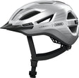 Abus fietshelm urban-i 4.0 lr signal silver l - 57-61 cm - zilver - geschikt voor gebruik op elektrische fietsen - stadsfietsen - 280 g
