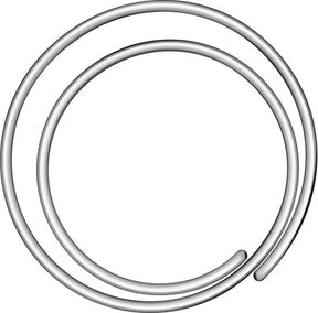 Alco paperclips - circular - 20 mm - spiraalvorm - doos 50 stuks