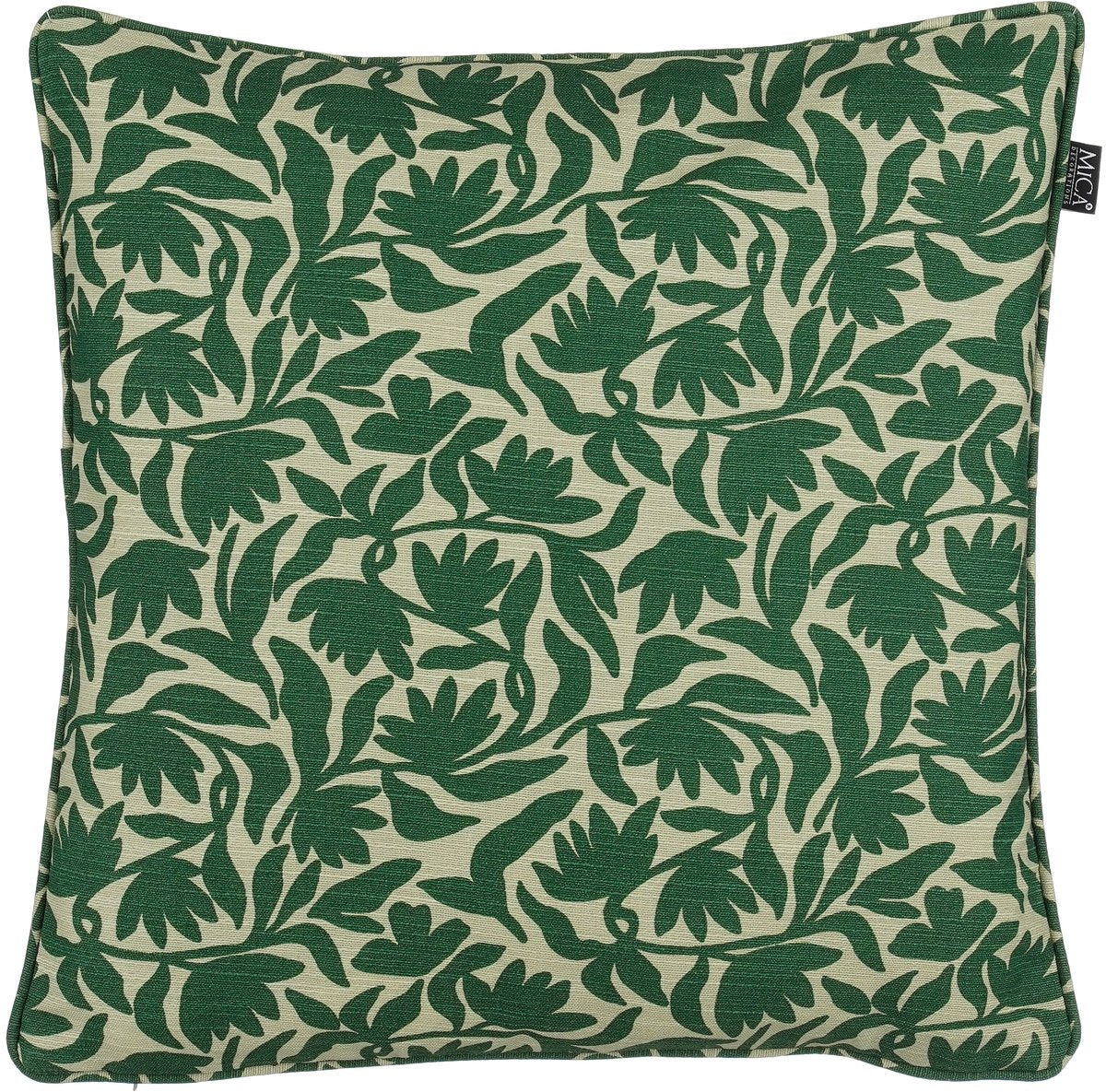 Mica decorations kelly outdoor kussen d.groen- l45xb45xh10cm