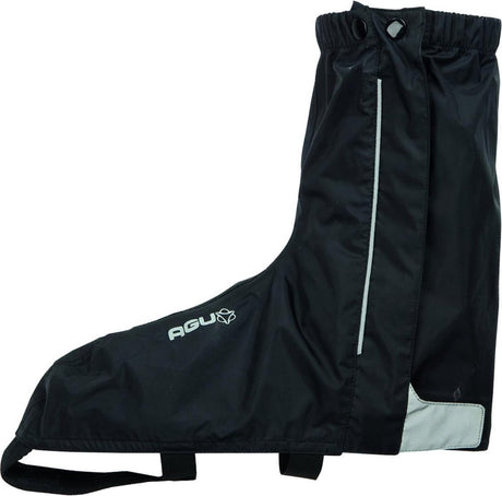 Agu essential - bike boots - regenoverschoenen - unisex - zwart - xl - waterdicht - reflecterend - verstelbaar 44 45